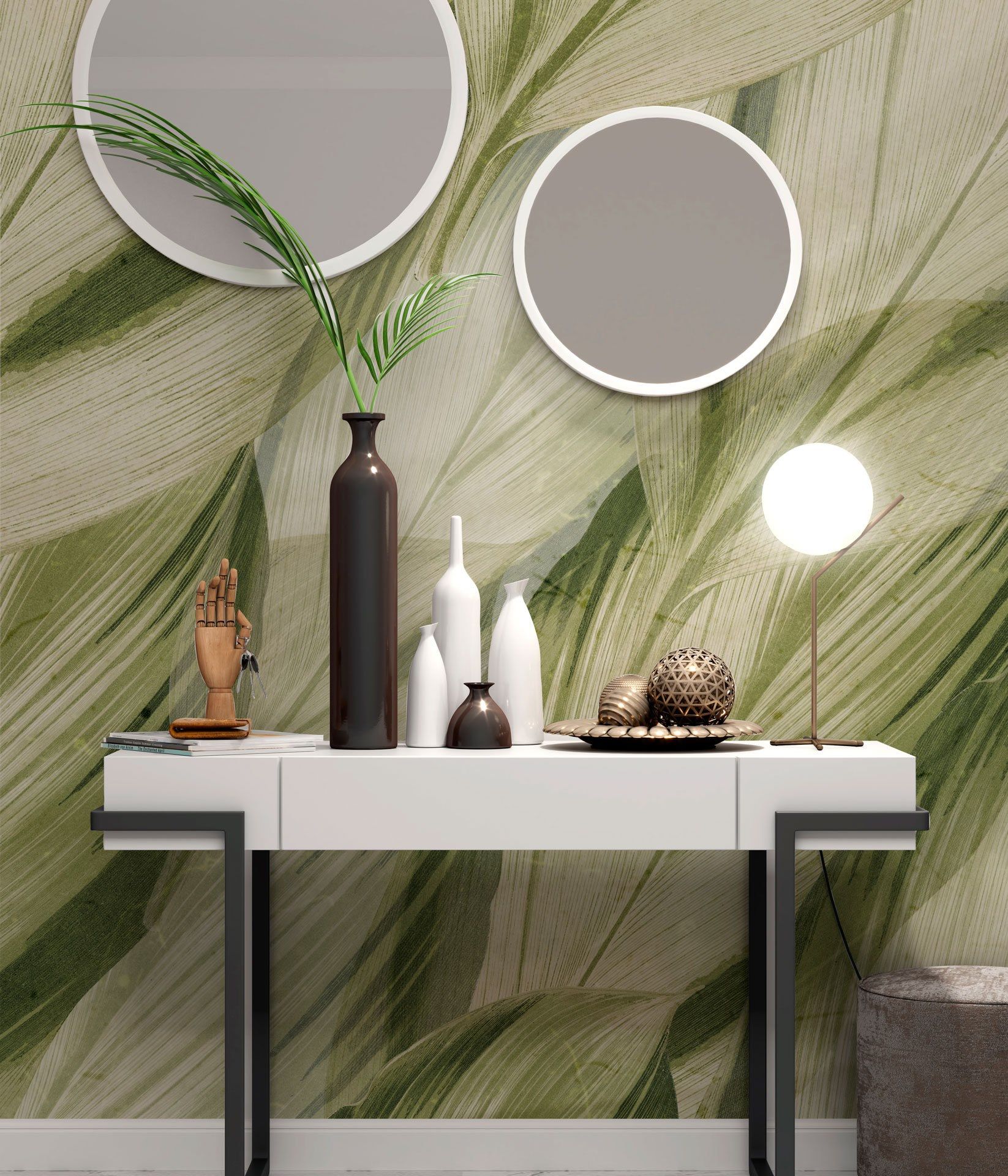 Панорамные обои с цветочными мотивами Rimura 2020 ARCH-00022203 - Вид №1