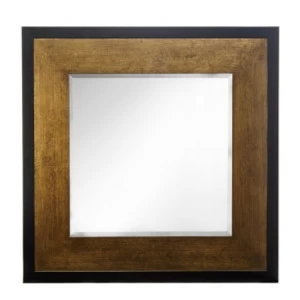 Зеркало квадратное коричневое Connor PUSHA ДИЗАЙНЕРСКИЕ 062609 Бронза