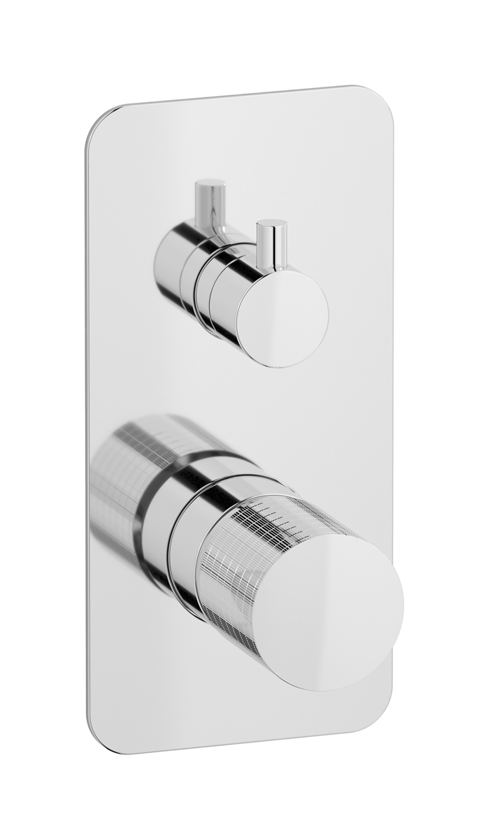 Внешние части встроенного в стену смесителя на 3 потребителя WE ARE IB ga312cc Chrome Gatsby