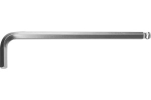 15715379 Имбусовый ключ Industrie длинный, с шариком, Cr-Mo, хромосатинированное покрытие, HEX 14 27437-14 KRAFTOOL