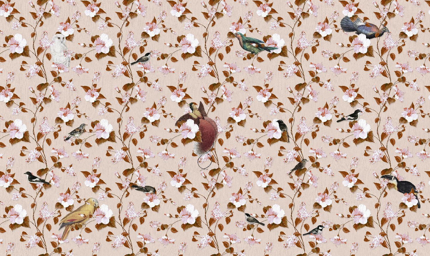 Обои с цветочными мотивами Jannelli&Volpi LILLÀ ARCH-00138520 - Вид №3