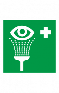 68667 Знак "Пункт обработки глаз"  Знаки медицинского и санитарного назначения размер 100 х 100 мм