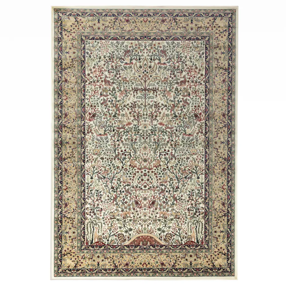 Ковер вискоза Isphahan 77806I 160x230 см цвет бежевый DEVOS-CABY STLM-2207513 - Вид №1