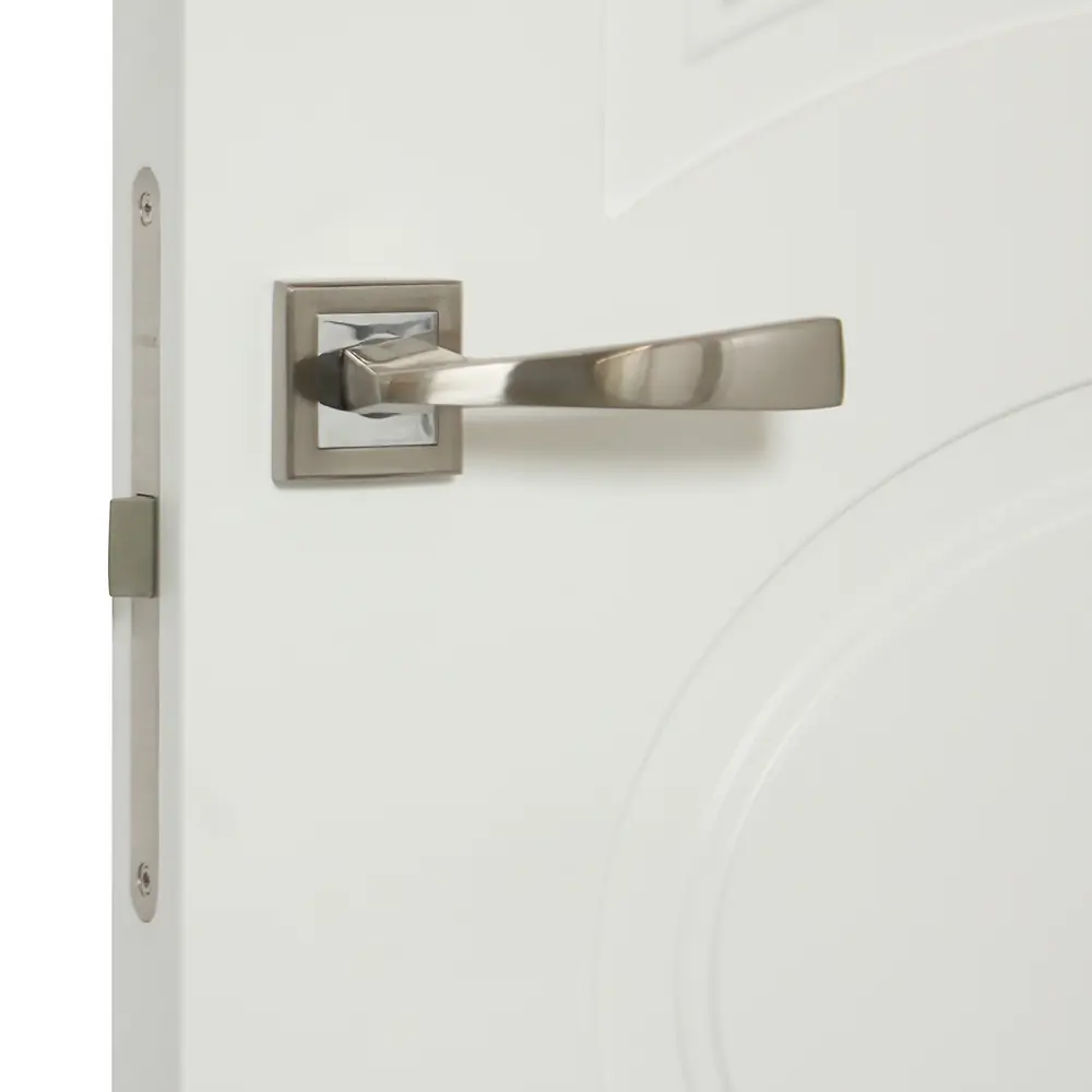 Дверь межкомнатная глухая Дэлия 90x200 см цвет белый 81946941 STLM-2176247 VERDA  - Вид №1