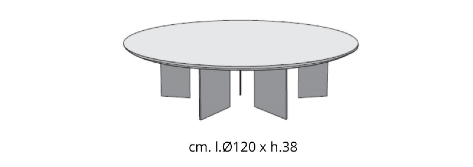 Круглый журнальный столик Casamilano VITO ARCH-00049618 - Вид №7