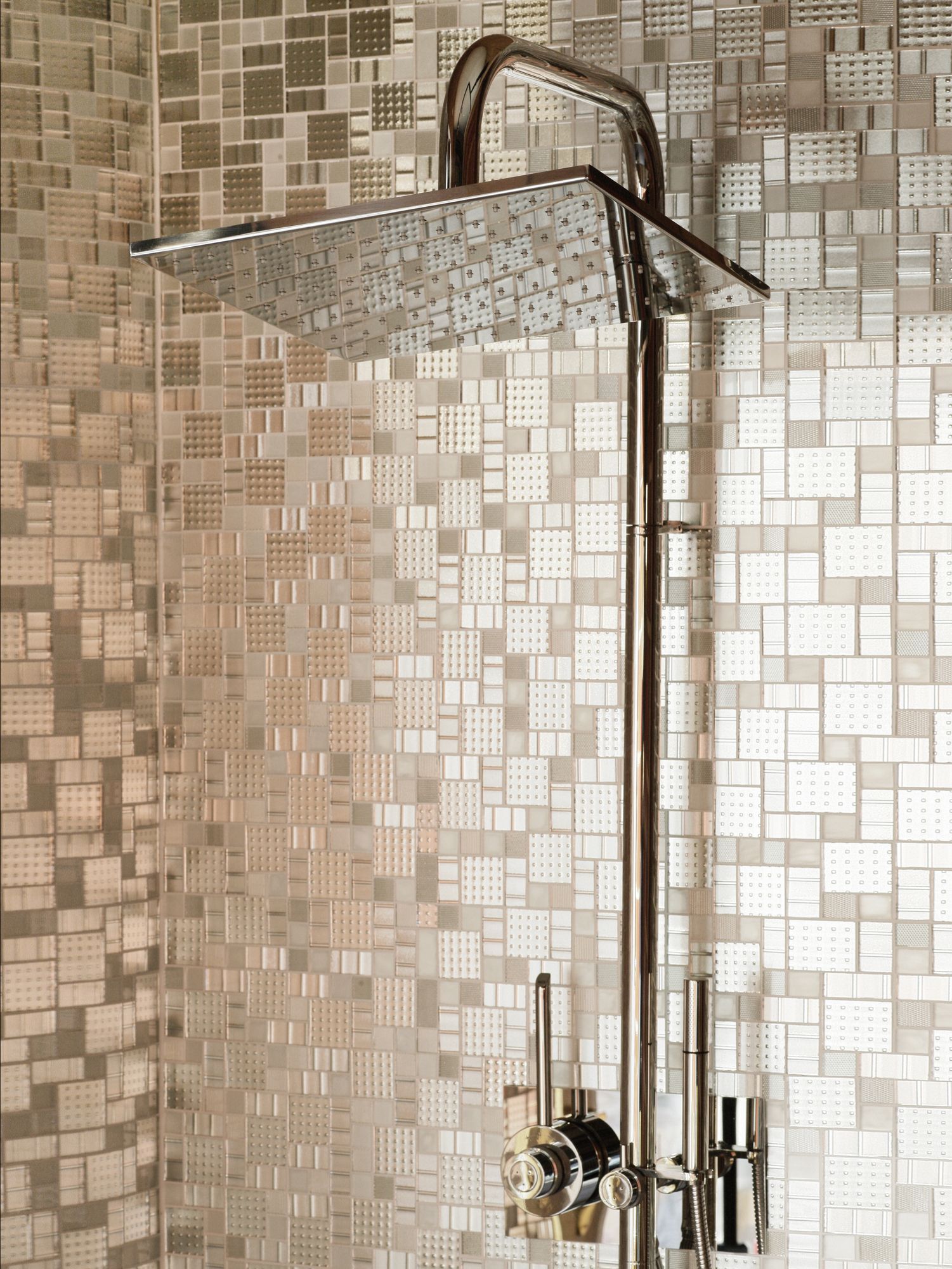 Термостатическая душевая колонна из нержавеющей стали MGS ARCH-00089945 - Вид №4