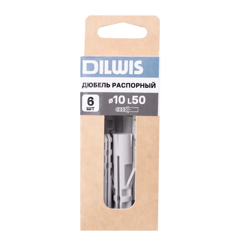 Дюбель распорный нейлоновый Dilwis 10x50мм 6 шт STLM-2125902 - Вид №5