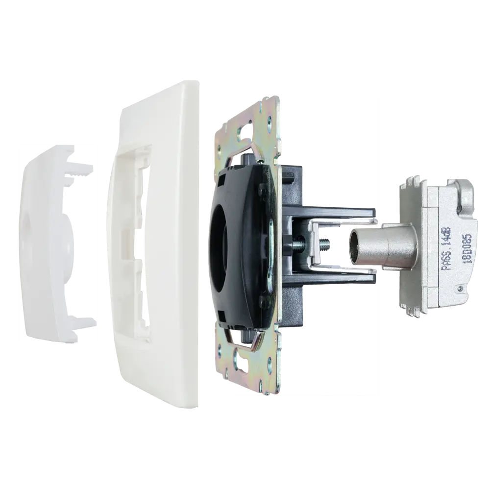 Розетка телевизионная Legrand Valena проходная цвет белый STLM-2072207 - Вид №5