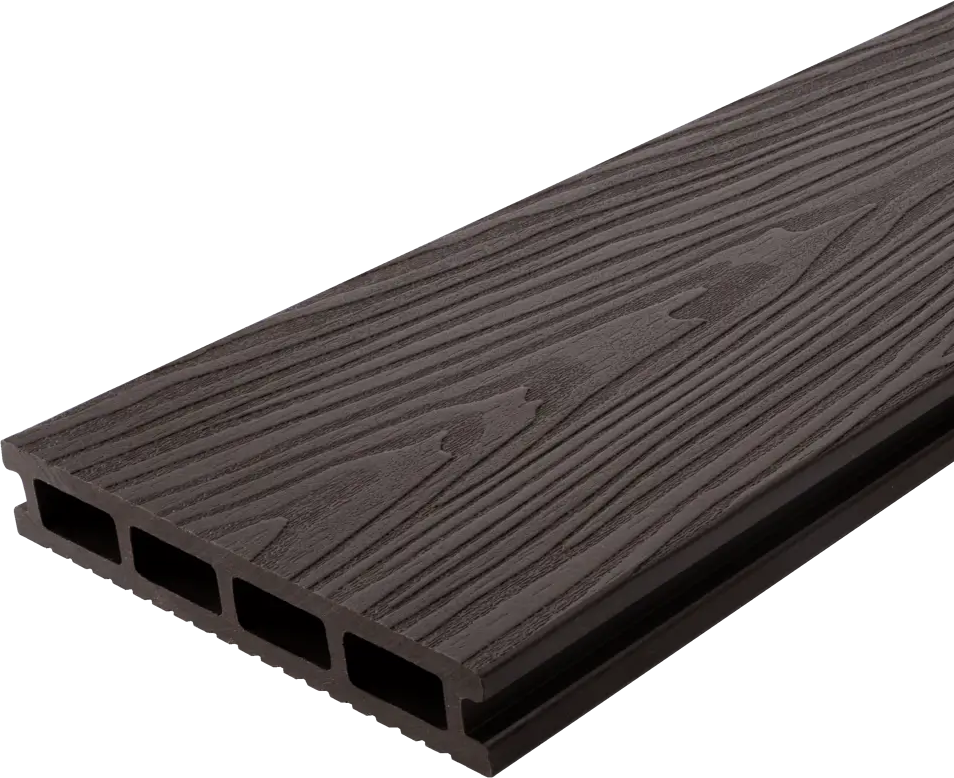 Террасная доска T-DECKS Венге с двусторонним дизайном 87036576