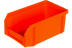 15689498 Пластиковый оранжевый ящик 171х102х75мм V-1 Gigant