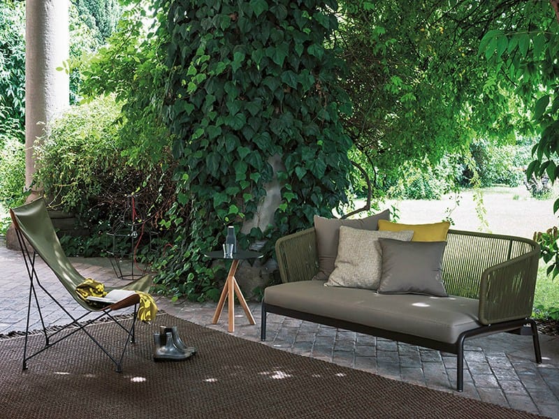 2-местный веревочный садовый диван RODA катушка ARCH-00095781 - Вид №4