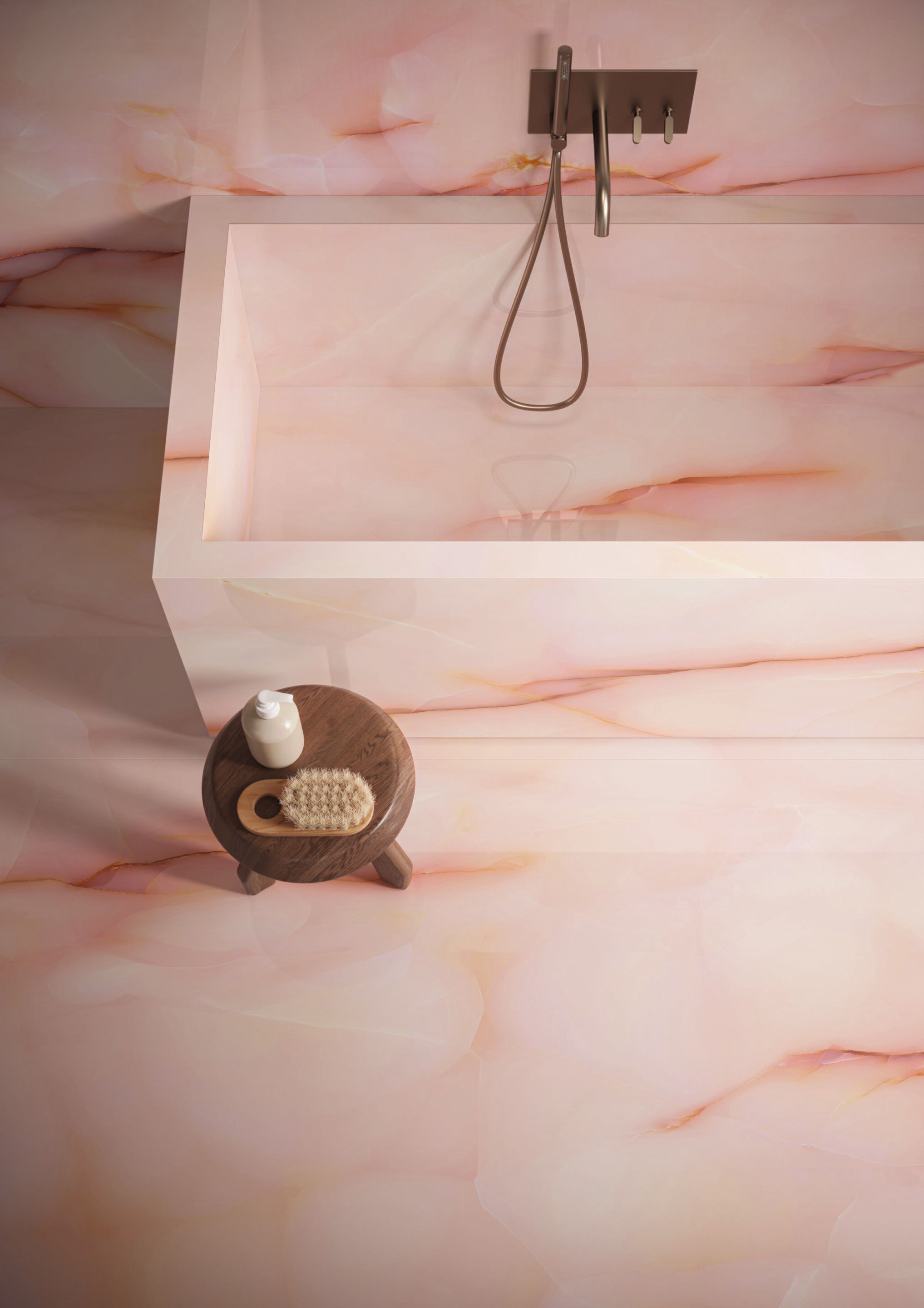 Пол / керамогранит с мраморным эффектом EmilCeramica чистый Оникс мраморные полотна ARCH-00091805 - Вид №2