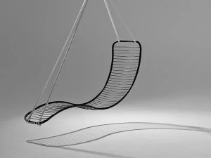Studio Stirling Подвесное сиденье с 1 сиденьем из стали с порошковым покрытием Pod