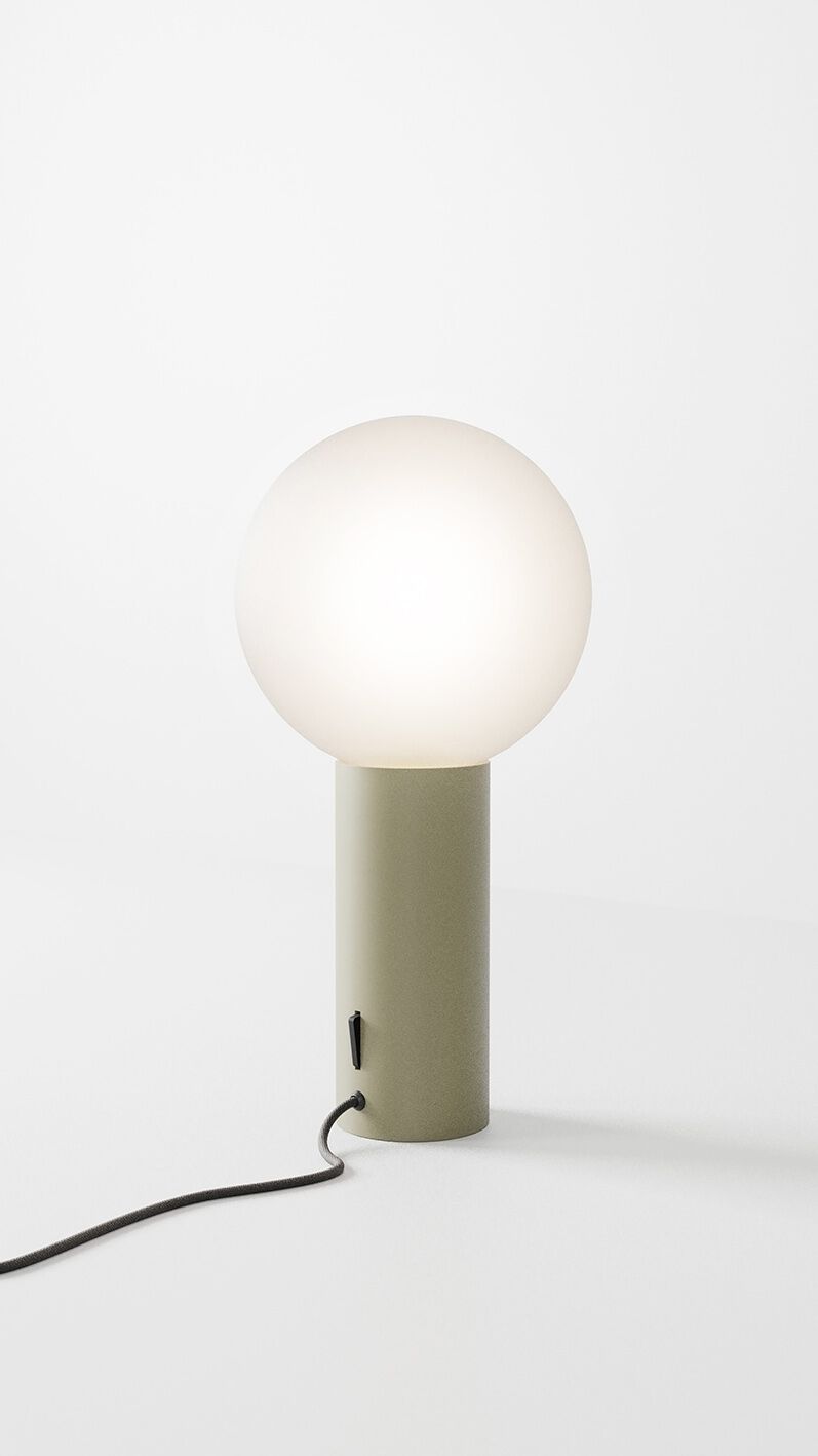 Окрашенная металлическая настольная лампа Marzais Créations BUBBLE ARCH-00102674 - Вид №4