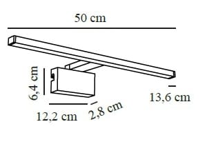 Металлический и пластиковый настенный светильник Nordlux MARLEE ARCH-00020299 - Вид №2