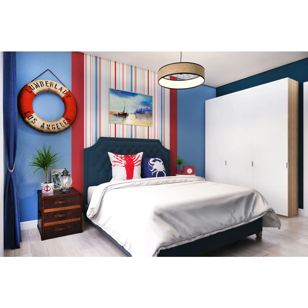 Подвесной светильник Zara 1x40 Вт LAMPLANDIA STLM-2198299 - Вид №10