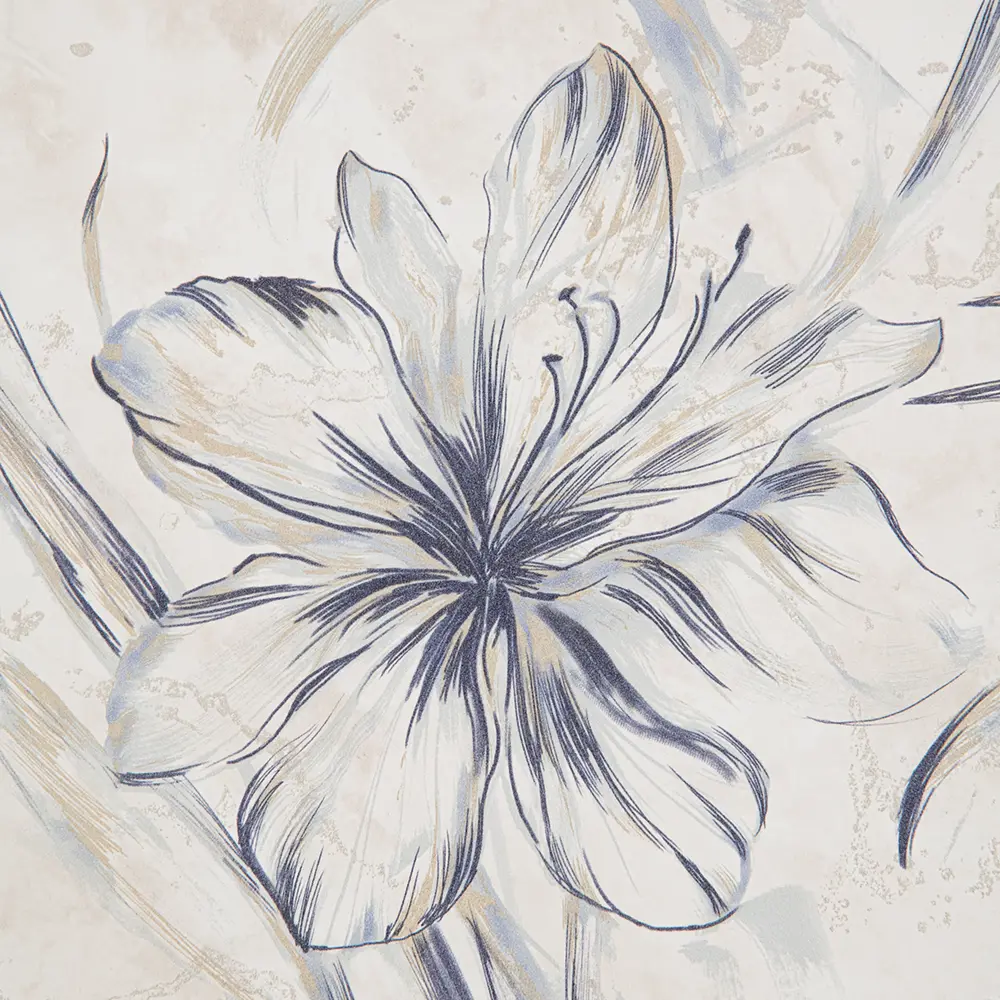 Обои флизелиновые Victoria Stenova Lili белые 1.06 м VS 281114 STLM-2094842 - Вид №1