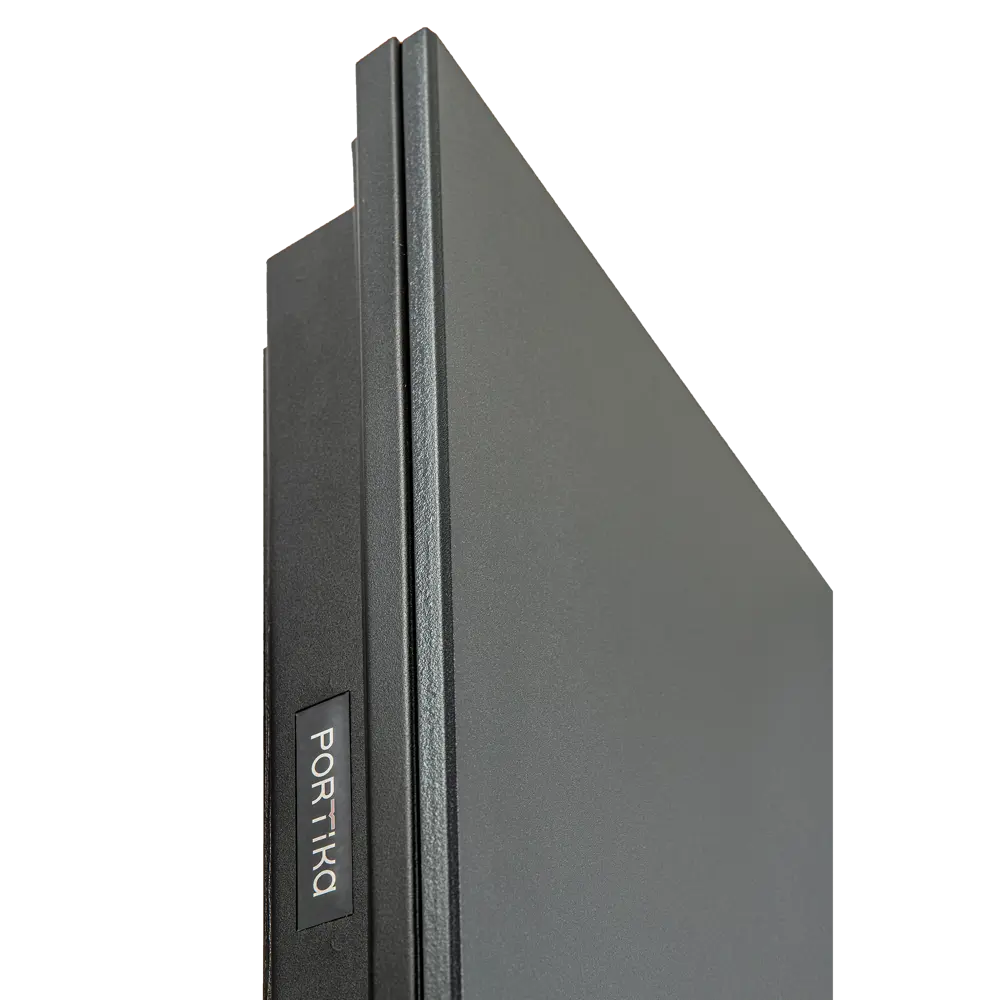 PORTIKA Порта Р-3 - входная металлическая дверь с зеркалом, графит/белый 84531948 STLM-0051313 - Вид №9