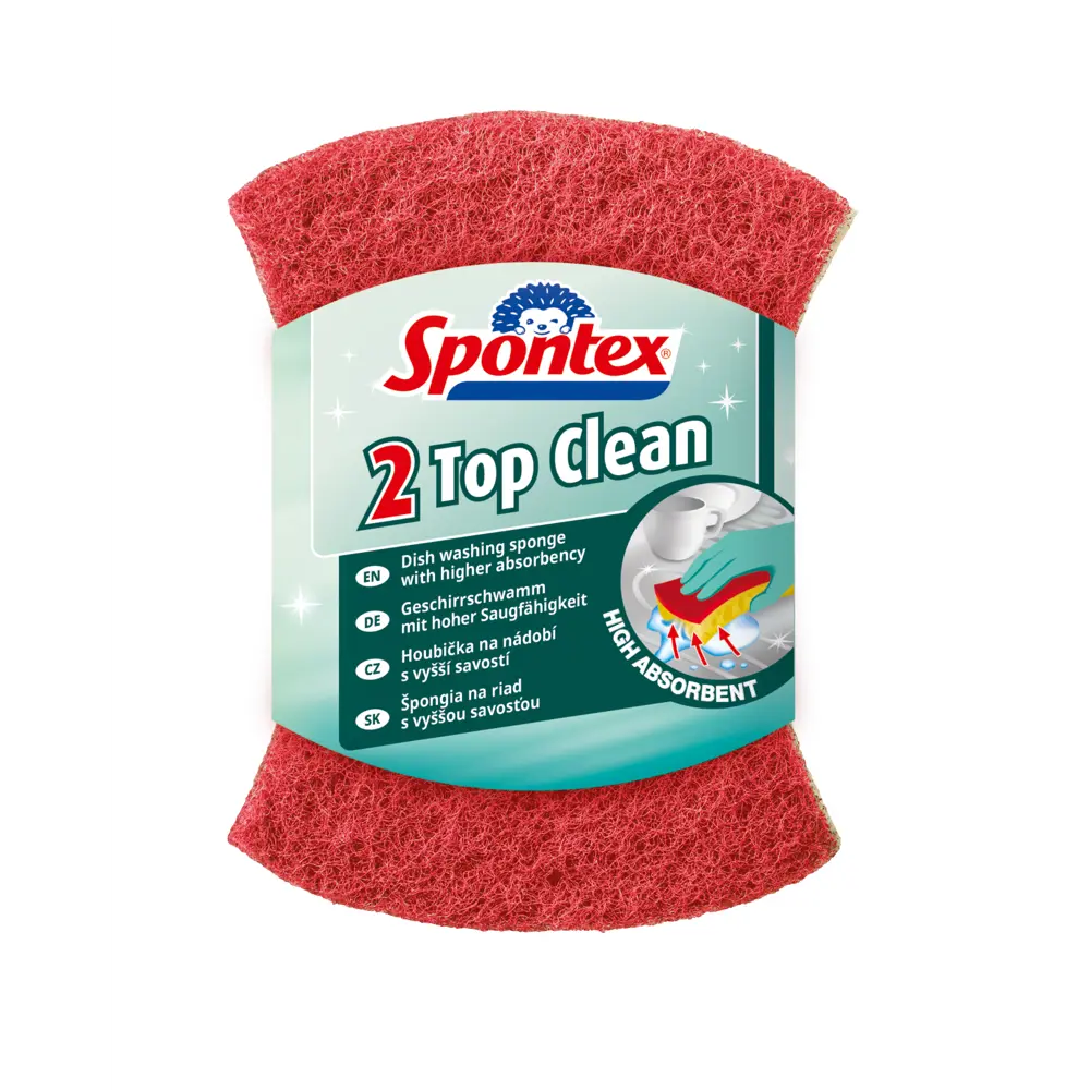 Губка Spontex Top Clean абразивная 2 шт STLM-2196110 - Вид №1