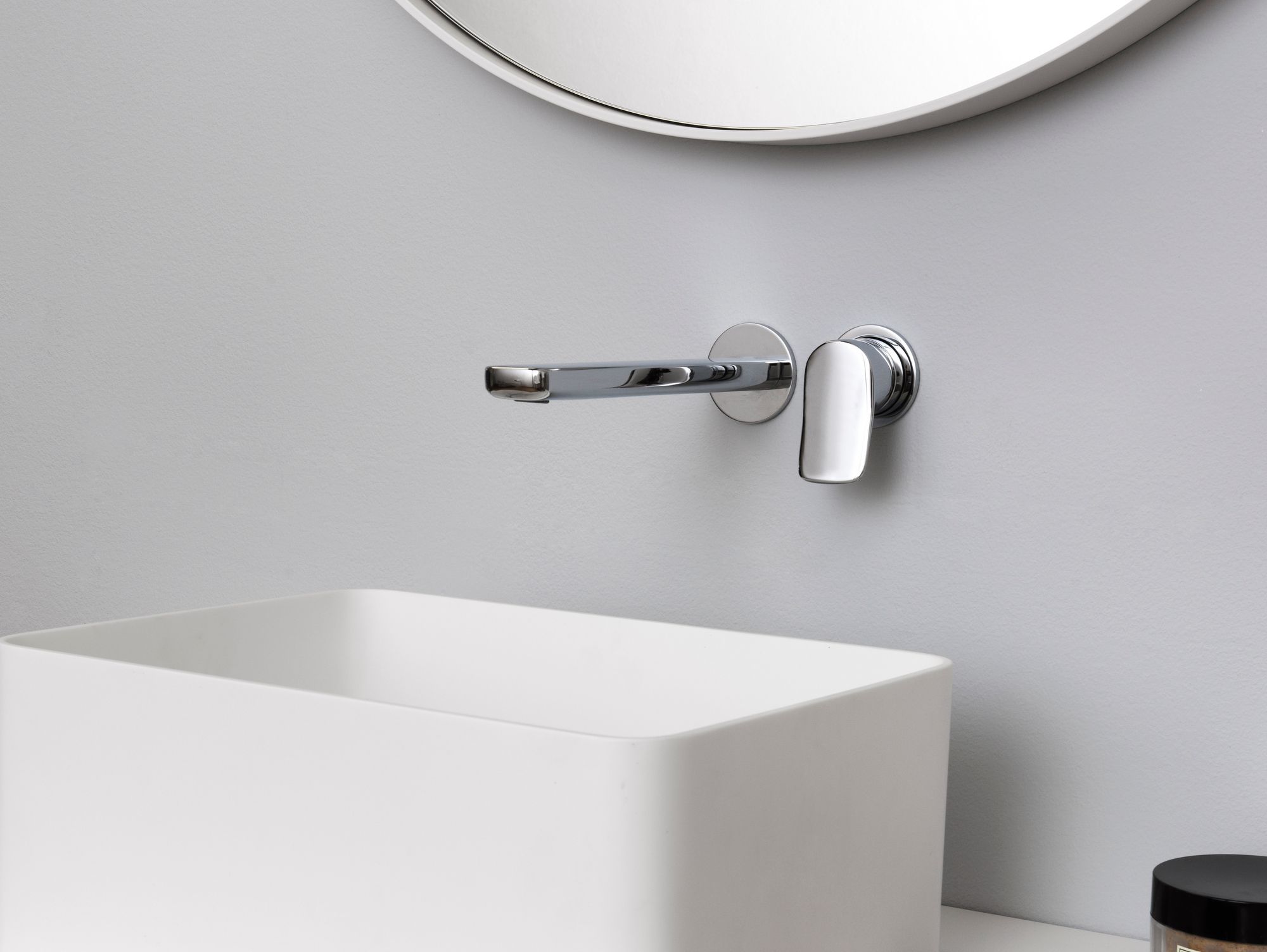 Однорычажный настенный смеситель для раковины с аэратором Zucchetti Brim ARCH-00055003 - Вид №1