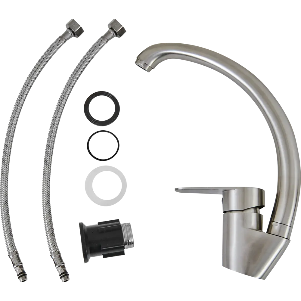 Смеситель для кухни Esko Polar 03 24.5 см цвет хром STLM-2209404 - Вид №4