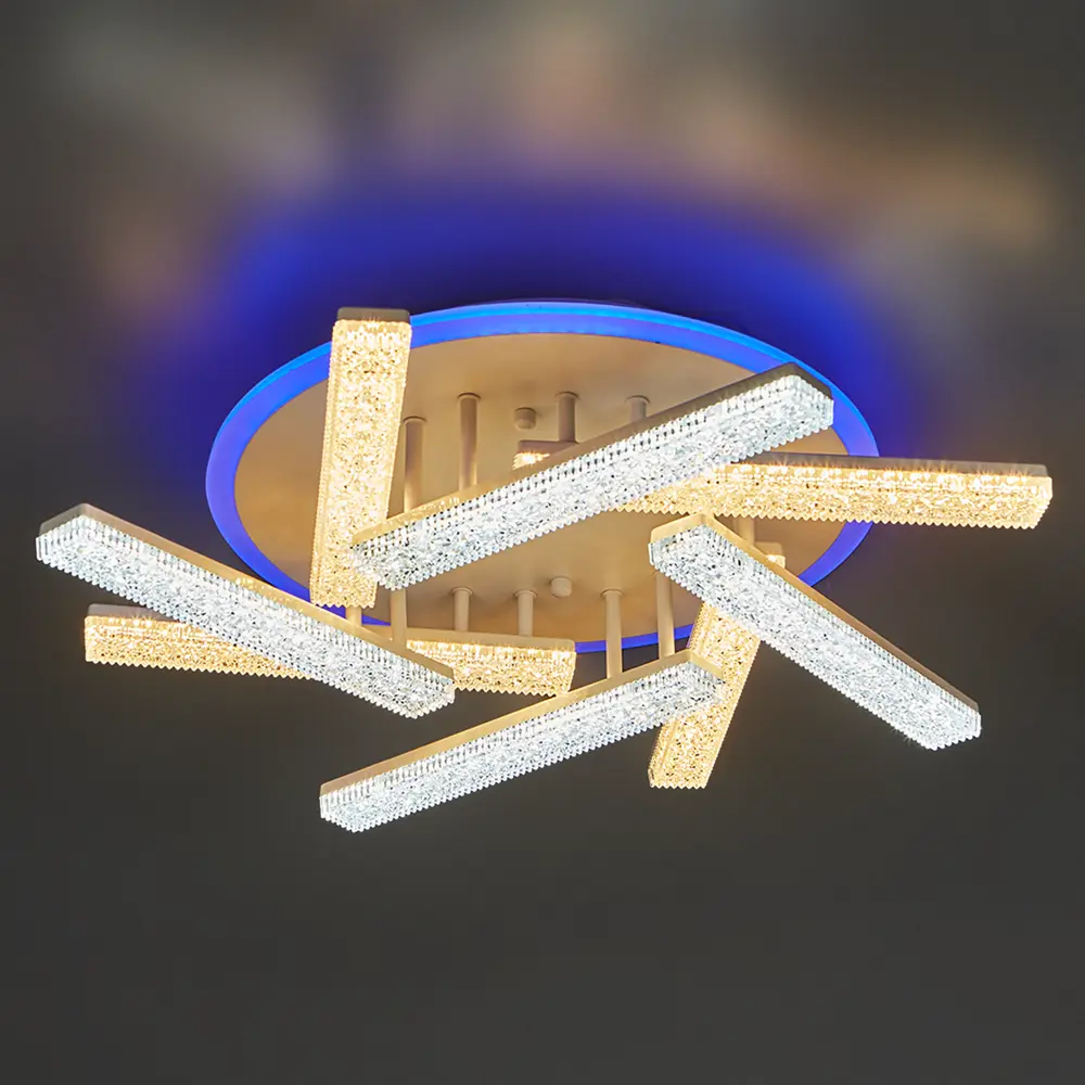 Люстра потолочная De City Оскар 8x10 Вт+22 Вт RGB LED 220 В с пультом управления STLM-2001293 - Вид №22