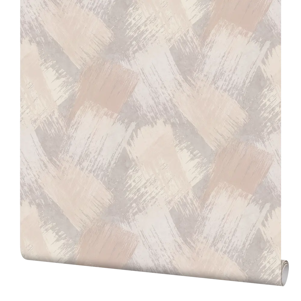Обои флизелиновые Palitra Home Art Club бежевые с абстрактным рельефом 89434191 STLM-1577411