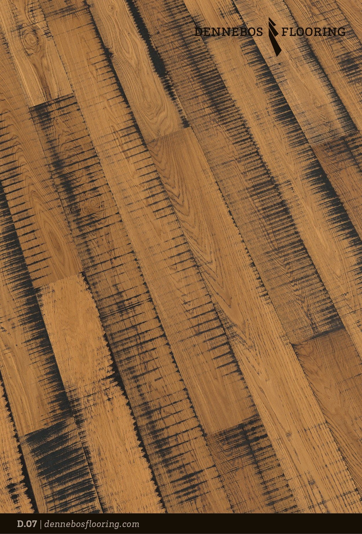 Дубовый паркет Dennebos Flooring Dark ARCH-00105766 - Вид №1