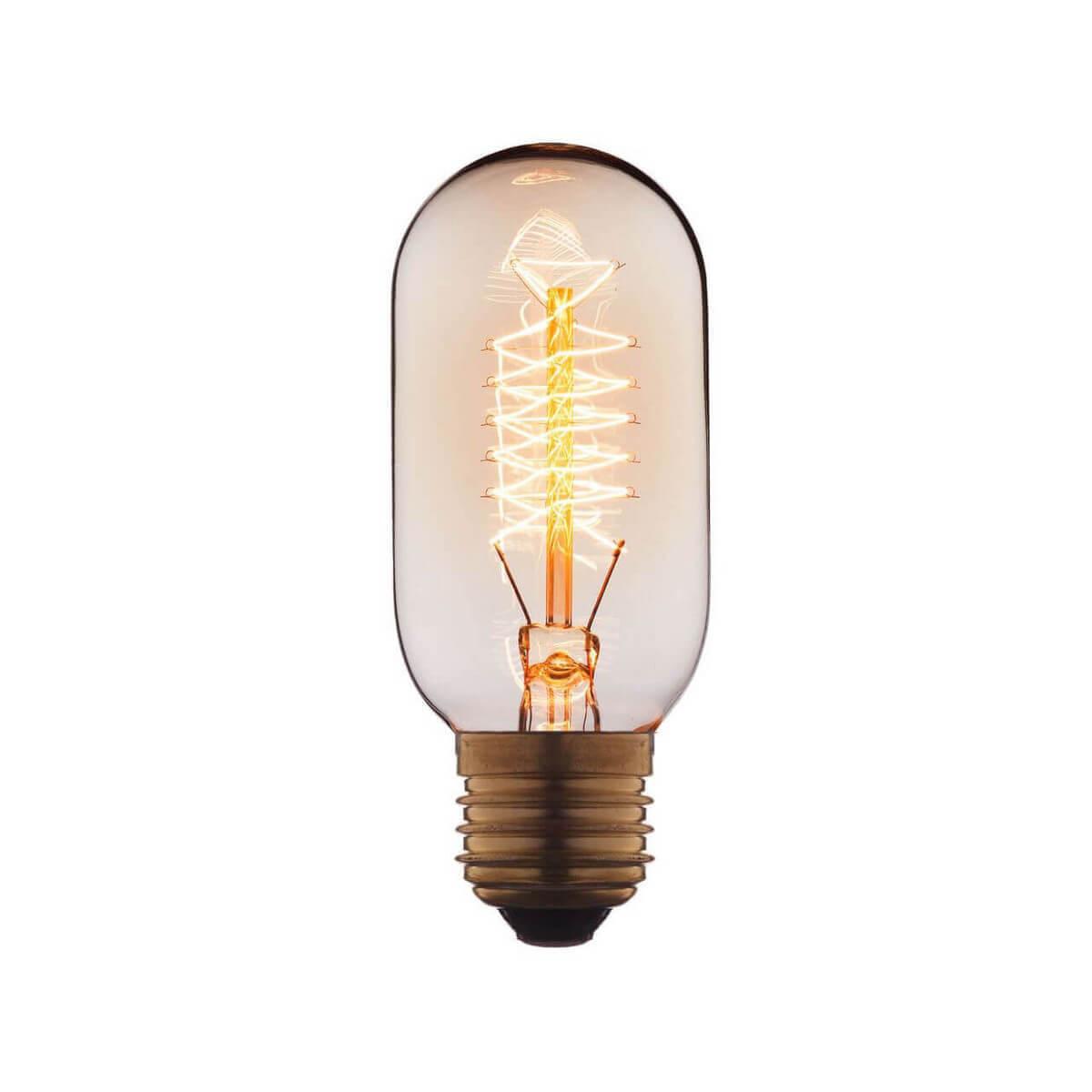 4540-S Лампа накаливания E27 40W прозрачная Loft IT Edison Bulb