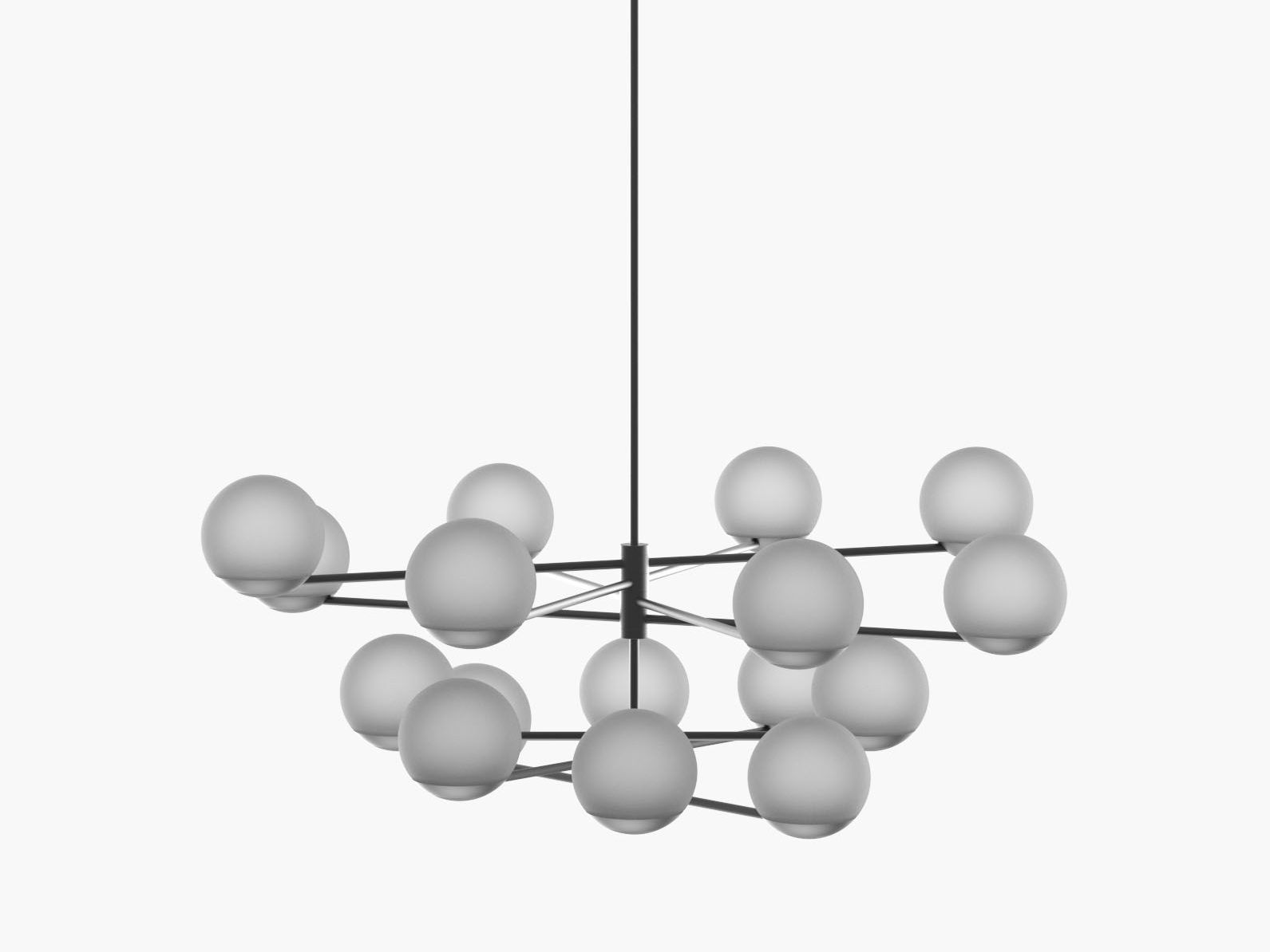 Светодиодный потолочный светильник ручной работы Cameron Design House Мяч и обруч ARCH-00046589 - Вид №11