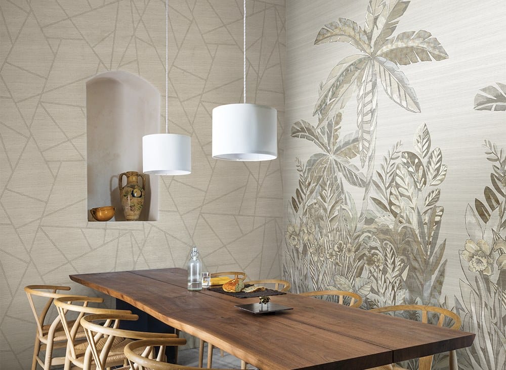 Виниловые обои Jannelli&Volpi PATCHWORK TROPICAL ARCH-00009810 - Вид №2