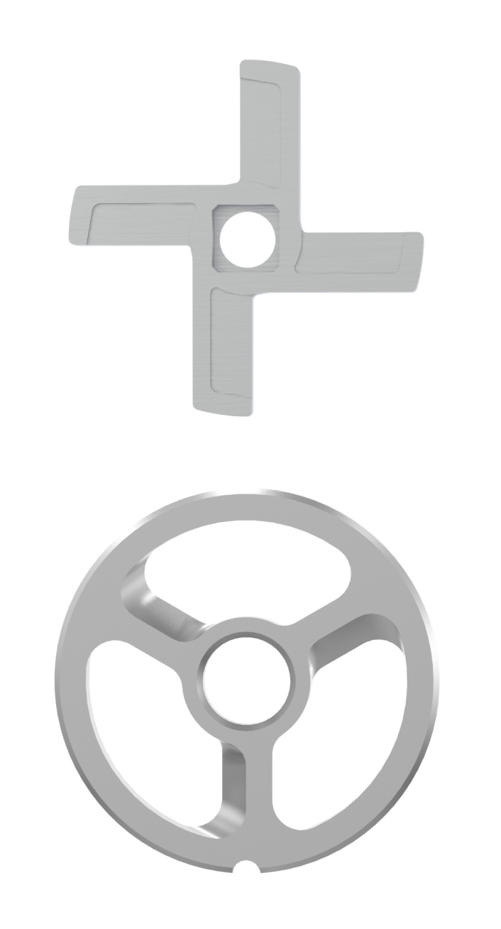 9176133 Мясорубка электрическая TEQQO Grindmaster Steel Plus серый STDN-0077910 - Вид №12