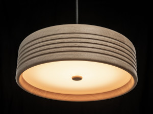 Деревянный светодиодный подвесной светильник