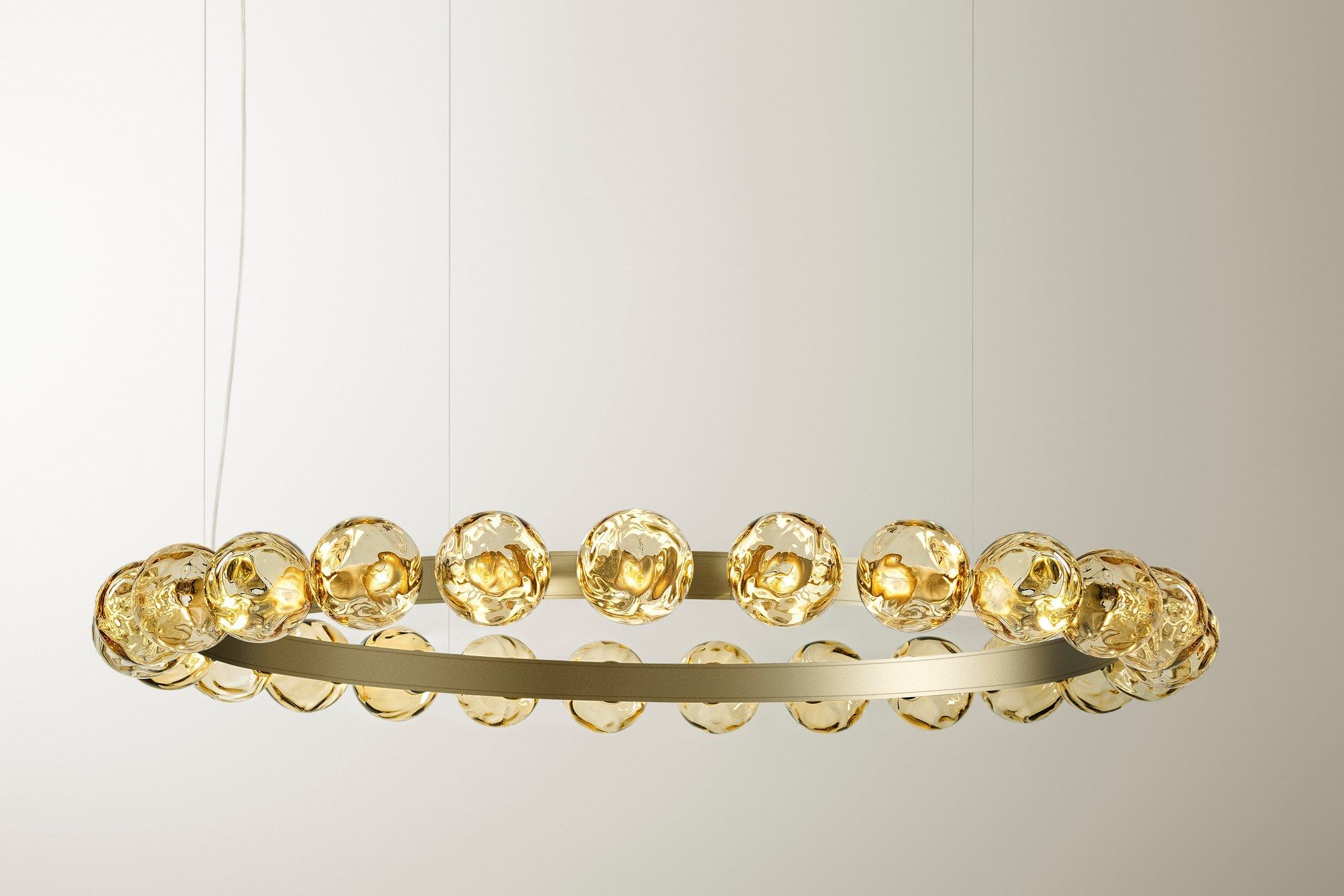 Выдувное стекло светодиодный подвесной светильник Panzeri Muranè R ARCH-00045083 - Вид №12