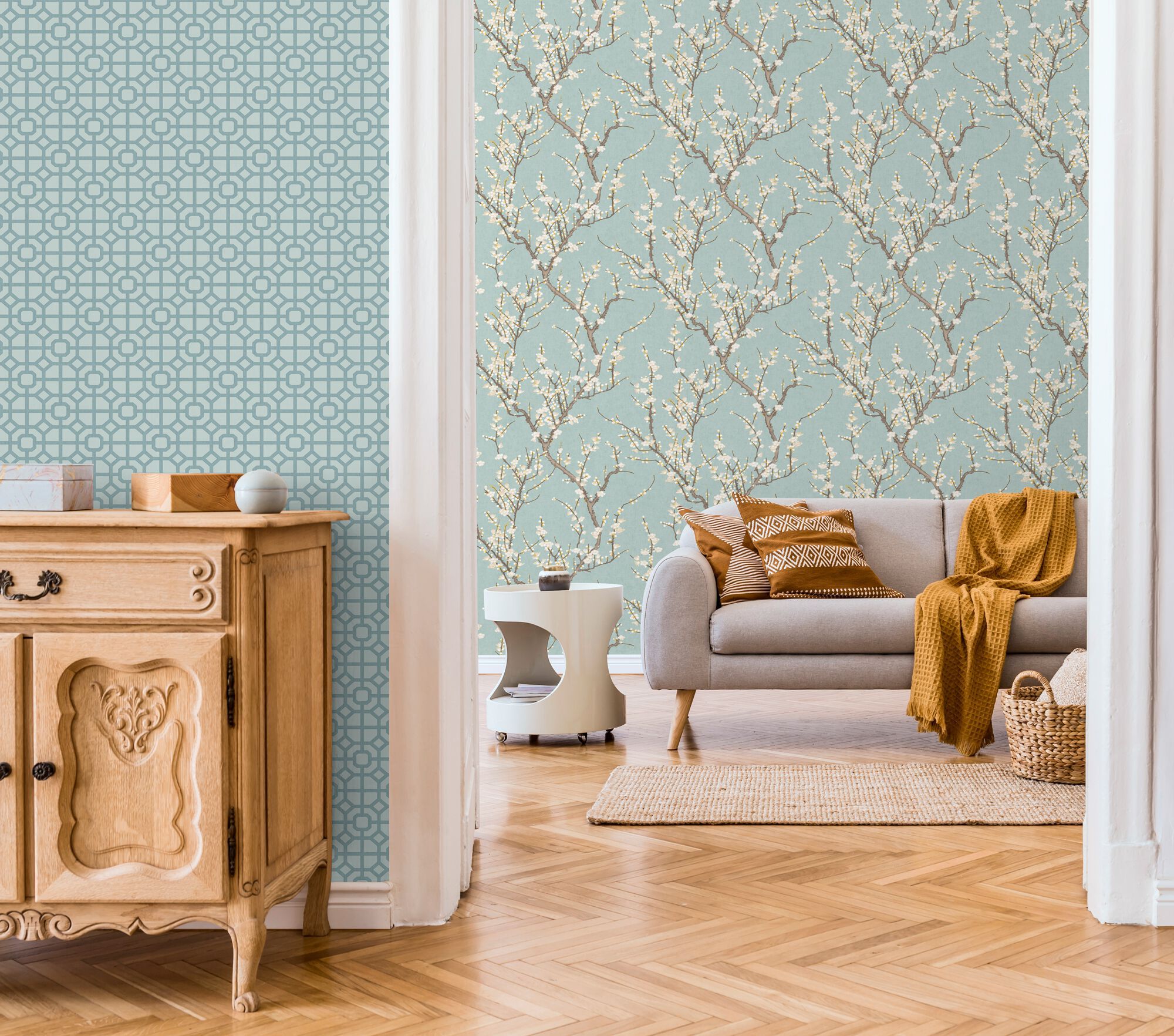 Обои с цветочными мотивами ICH Hana ARCH-00118723 - Вид №2