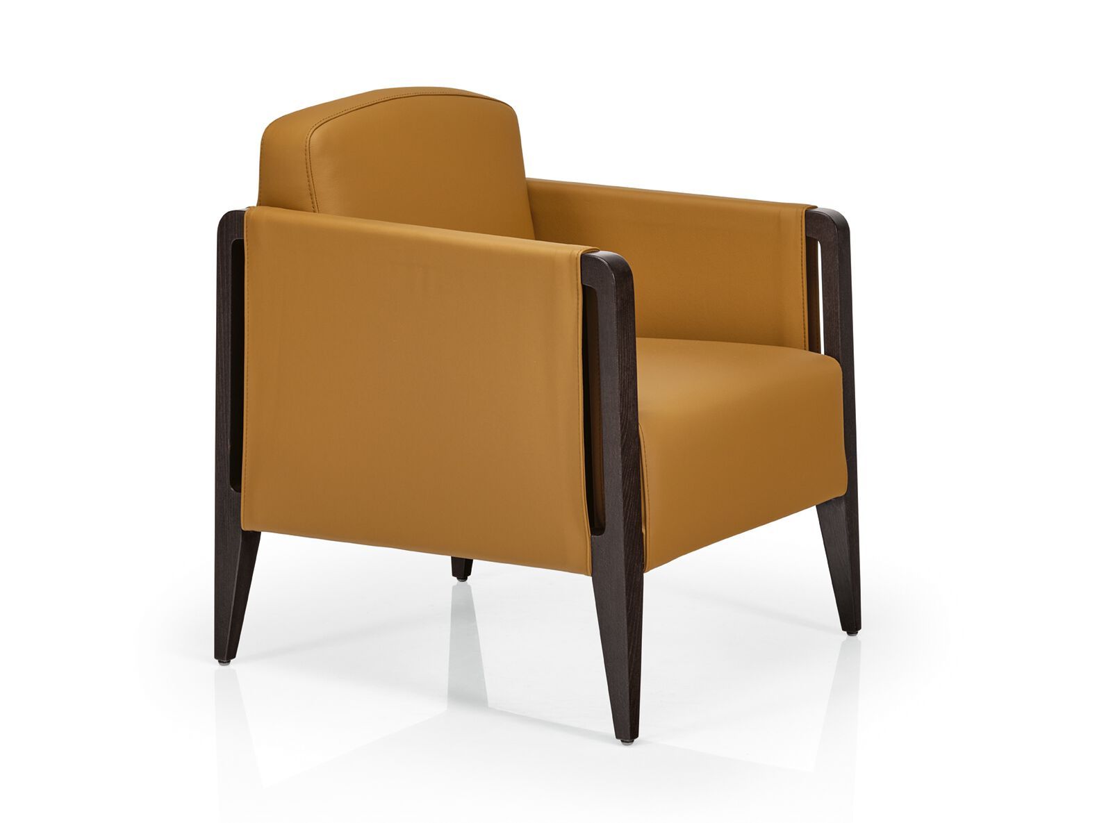 Кожаное кресло с подлокотниками More Contract Sam ARCH-00073167