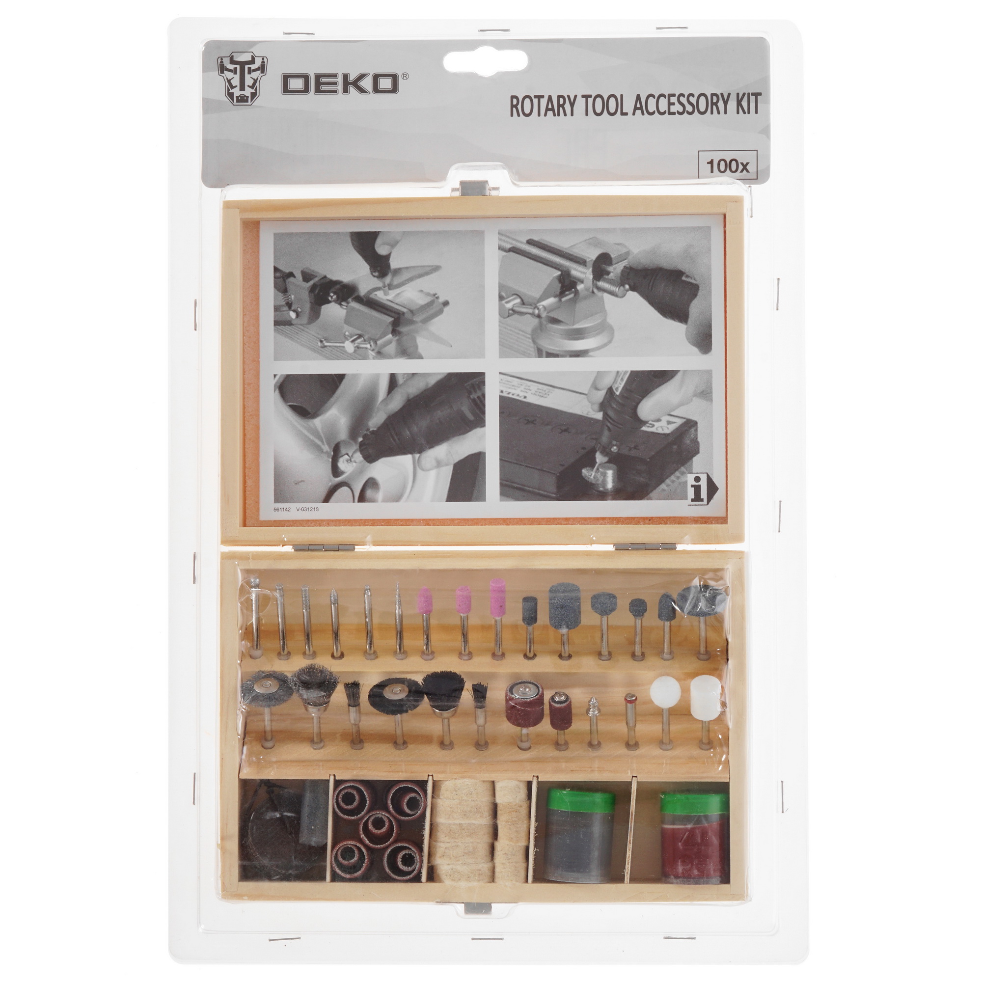 Насадки для гравировальной машинки DEKO DH100 5340308 STDN-0109180