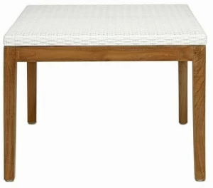 Il Giardino di Legno Низкий квадратный столик для сада из синтетического волокна Fiji 4408