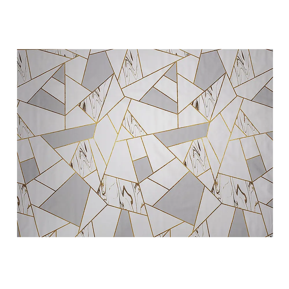 Скатерть Oxford Мрамор прямоугольная 160x140 см цвет молочный Santreyd STLM-2012219 - Вид №2