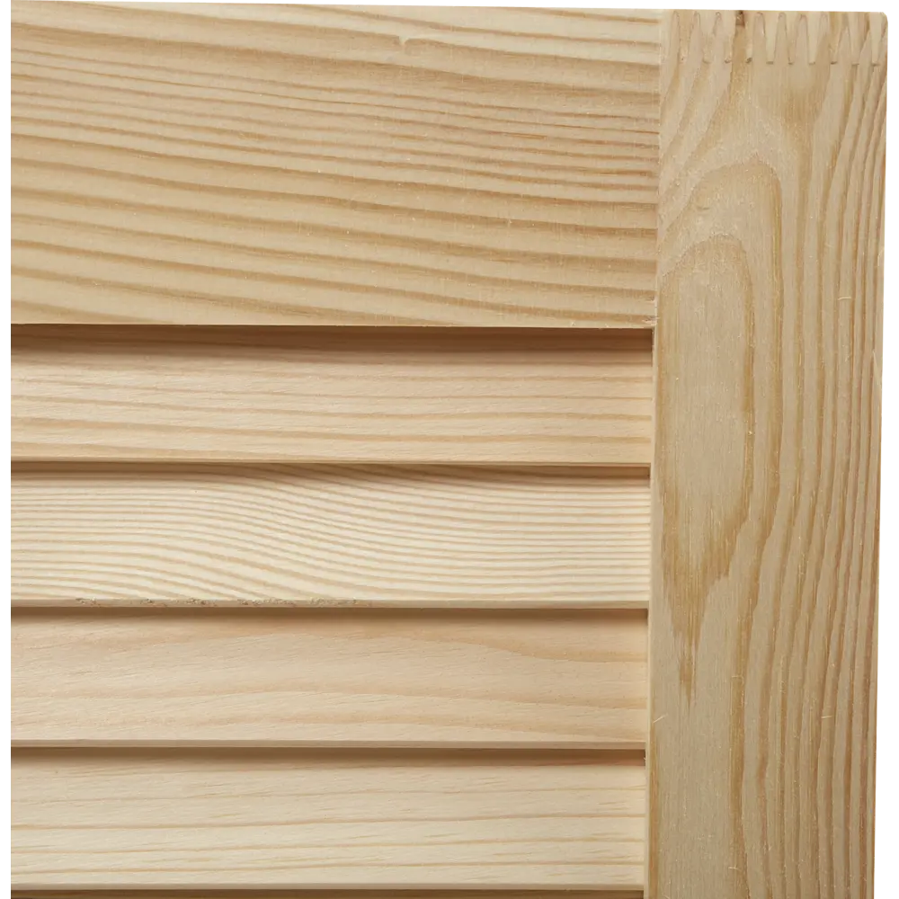 Дверка жалюзийная 467x394x20 мм хвоя сорт А/В Santreyd STLM-2146243 - Вид №3
