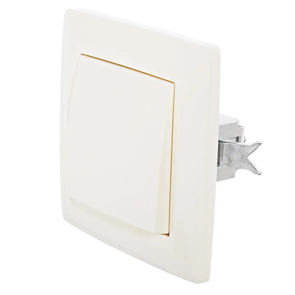 Выключатель Reone 1 клавиша цвет слоновая кость STLM-2200041