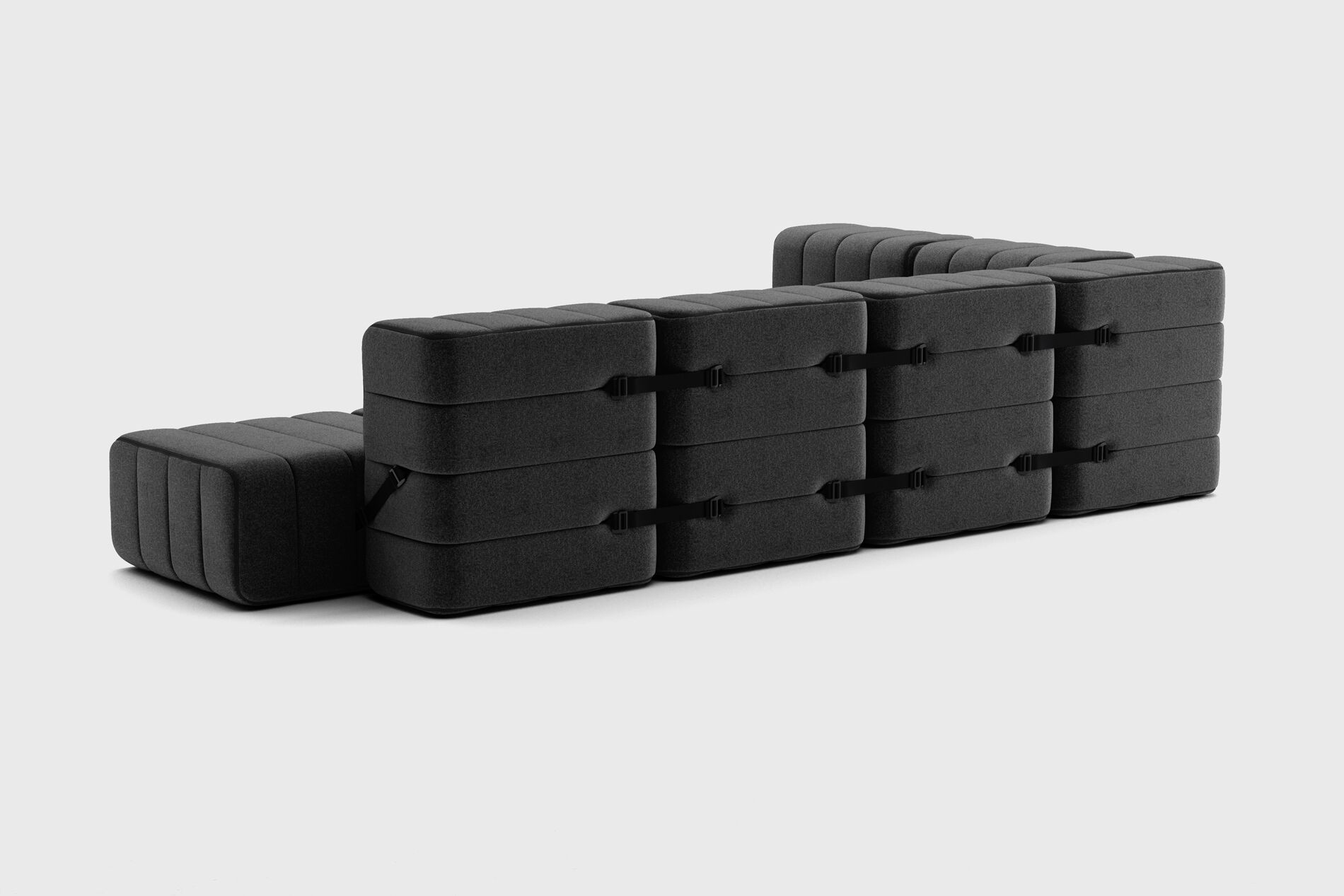 Модульный угловой диван из ткани AMBIVALENZ Curt ARCH-00083106 - Вид №60