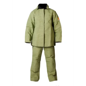 Костюм сварщика зеленый КС02 размер 52-54 рост 170-176