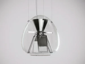 Artemide Подвесной светильник с прямым светом из дутого стекла Harry h.
