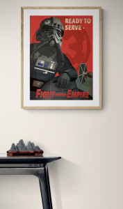 90059719 Плакат Просто Постер "Star Wars" - На службе у Империи 50x70 в подарочном тубусе STLM-0096981 ПРОСТОПОСТЕР