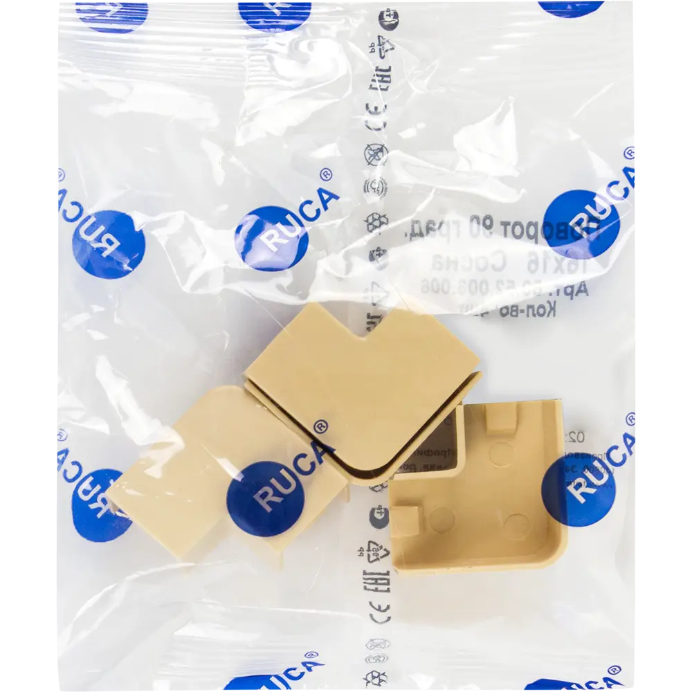 Поворот для кабель-канала 90 градусов 16/16 мм цвет сосна 4 шт Santreyd STLM-2002217 - Вид №1