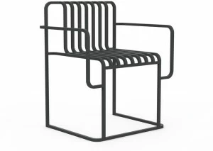 Diabla Алюминиевый стул с подлокотниками Grill