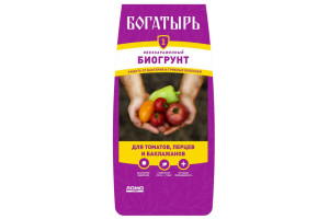 16534259 Биогрунт Для томатов, перца и баклажанов 20 л 001-GR-BT-006553-2 Богатырь