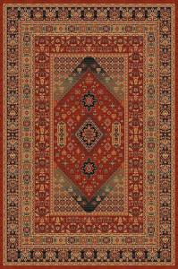 90381833 Ковер шерсть 060110-43660311-3102 60x110 см STLM-0207947 FLOARE-CARPET