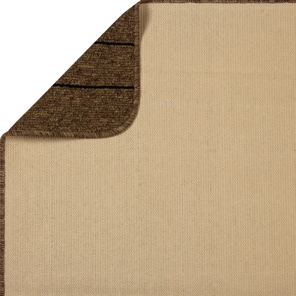Коврик Como 80x120 см полипропилен цвет коричневый/чёрный 82207828 STLM-2008287 Santreyd  - Вид №3